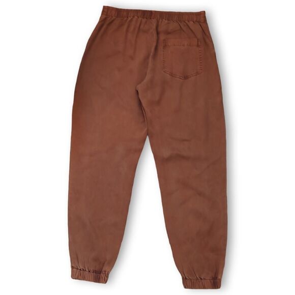 Young Fabulous & Broke Leather Pigment Tencel Ankle Cropped Trouser Joggers US S - Picture 5 of 10